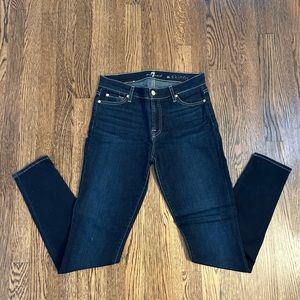 7 for all mankind Womens skinny jeans size 29